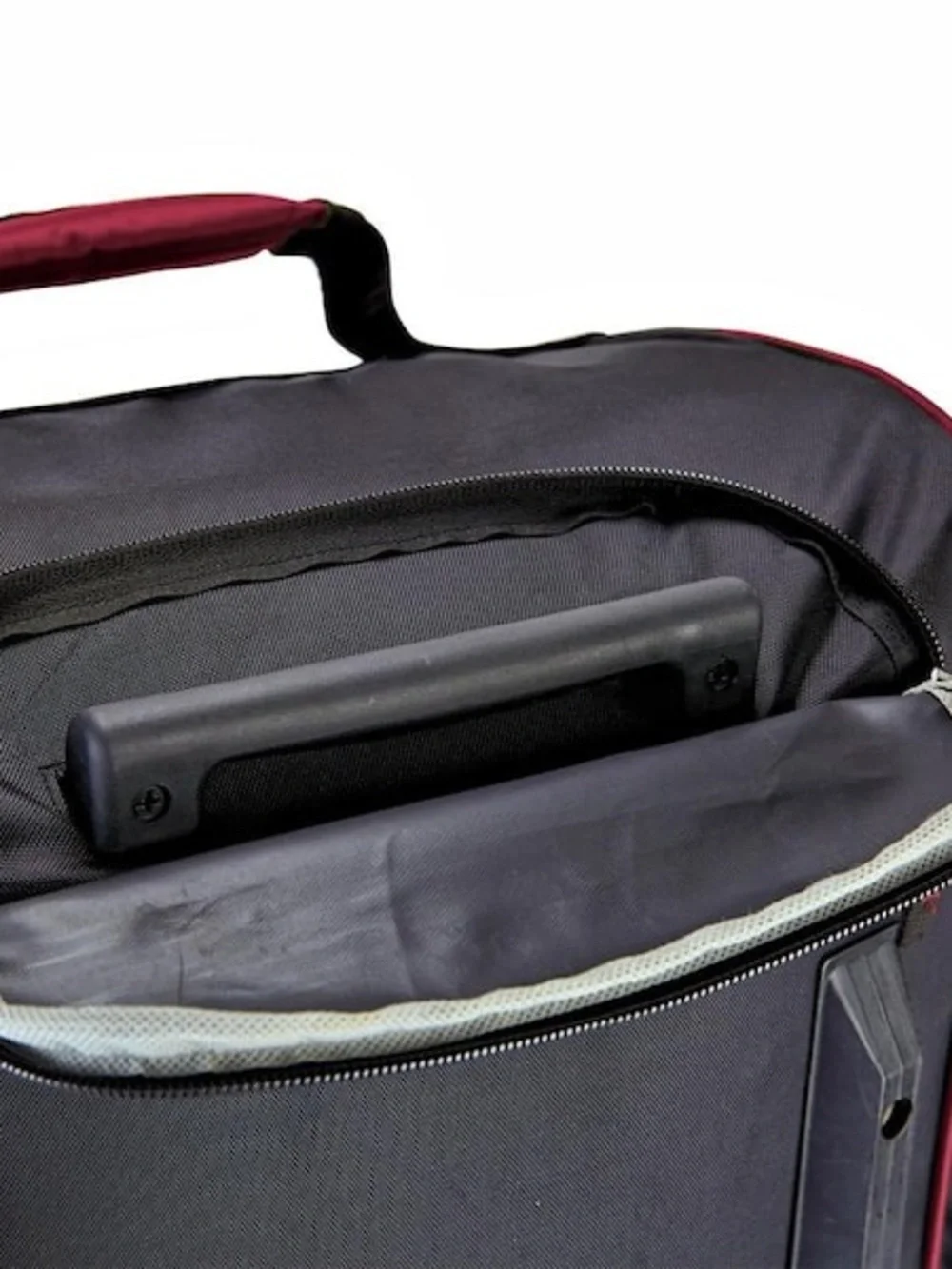 Travelers Club 30 in. Multi-Pocket Upright Rolling Duffel Bag luggage Handle